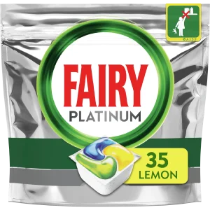 Fairy Platinum All in One Lemon Kapsułki do zmywarki 100 szt